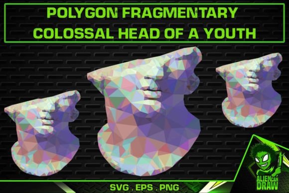 Download Polygon Greek Sculpture Head - Polygon Collection