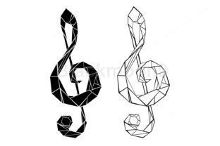 Download Polygonal Musical Symbol - Polygon Collection