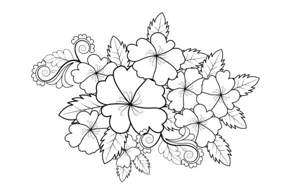 Download Floral Coloring Page Book for Adults - Floral coloring page Collection